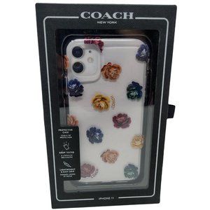 Coach Case for Apple iPhone 11 - Dreamy Peony Flowers